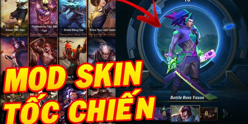 Những lưu ý khi Mod Skin Liên Minh Huyền Thoại Tốc Chiến